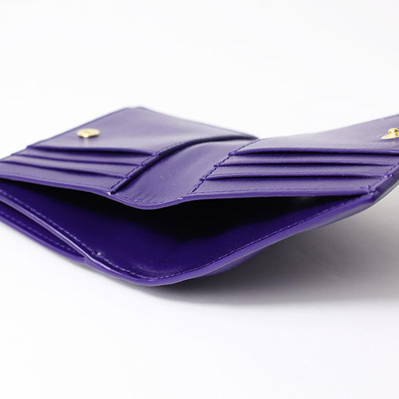 Bottega Veneta Wallet Coin Purse Purple - Picture 7 of 10